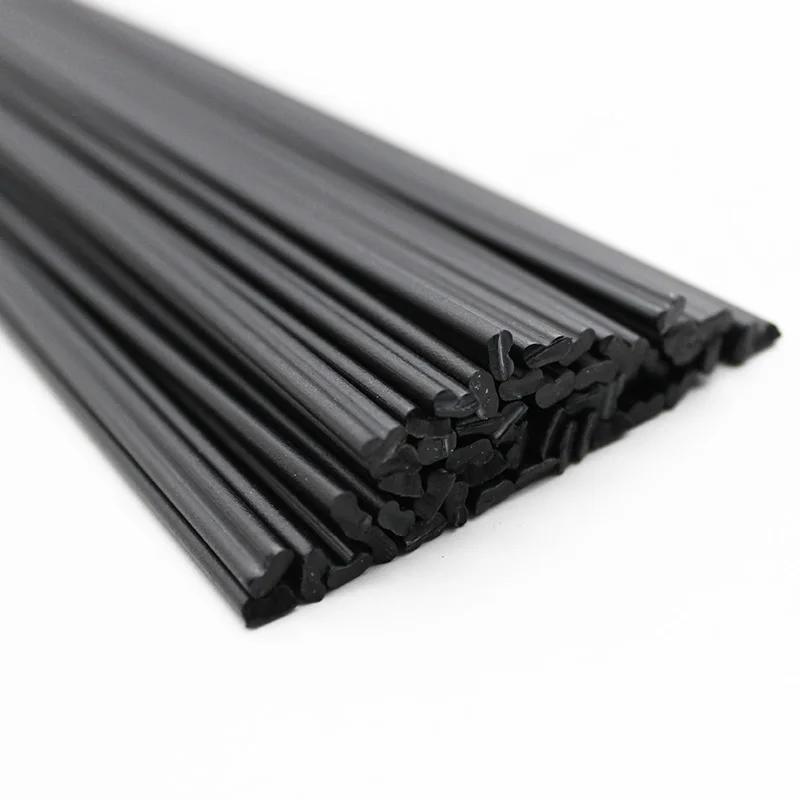 Black ABS PP PE Plastic Welding Rods Stick