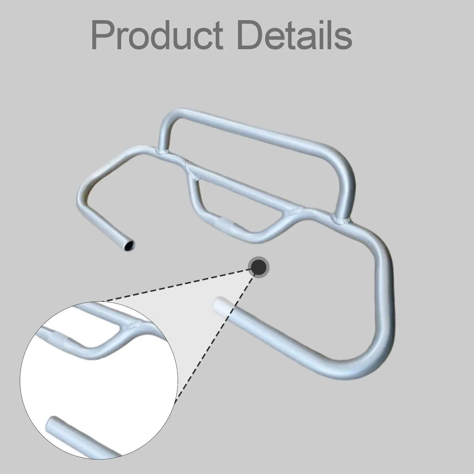

Mountain Bike Handlebar Butterfly Style Aluminum Ergonomic Bicycle Handlebars Mtb for Road Bike Accessory Replacement