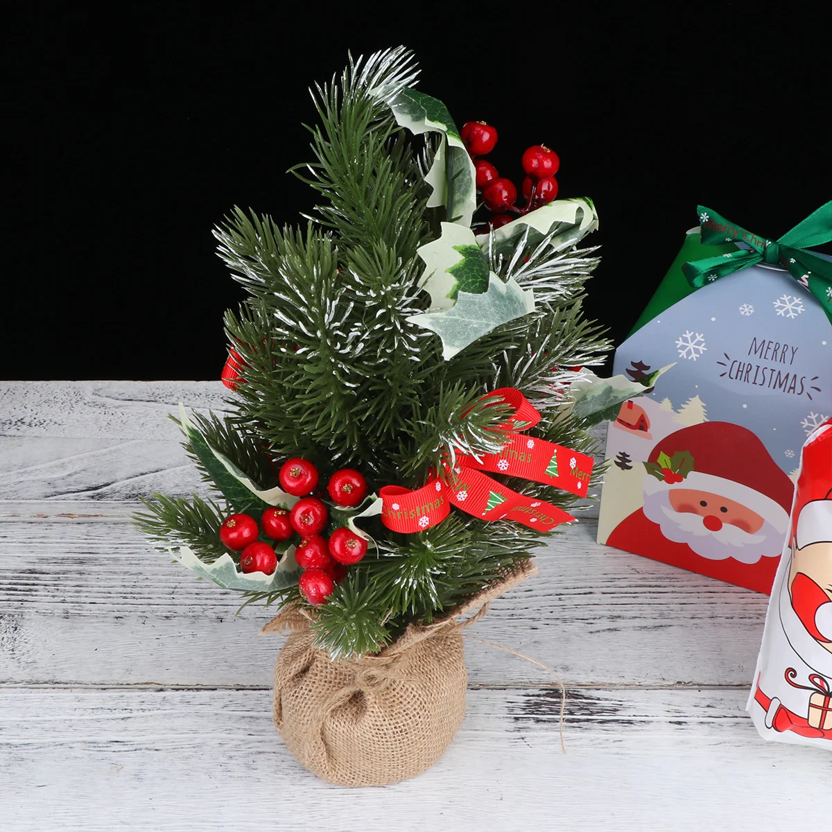 

Centerpieces Table Top Christmas Tree Ornaments Decoration Xmas Party Decorations