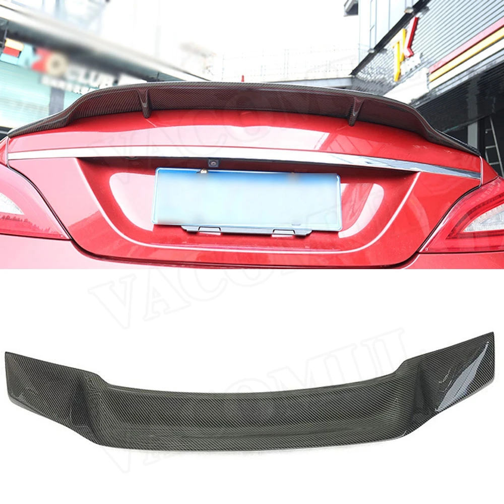 

VACOMUL Carbon Fiber Rear Spoiler For Mercedez Benz CLS Class W218 CLS300 CLS350 CLS500 CLS550 CLS63 Sedan 2012-17 R Car FRP