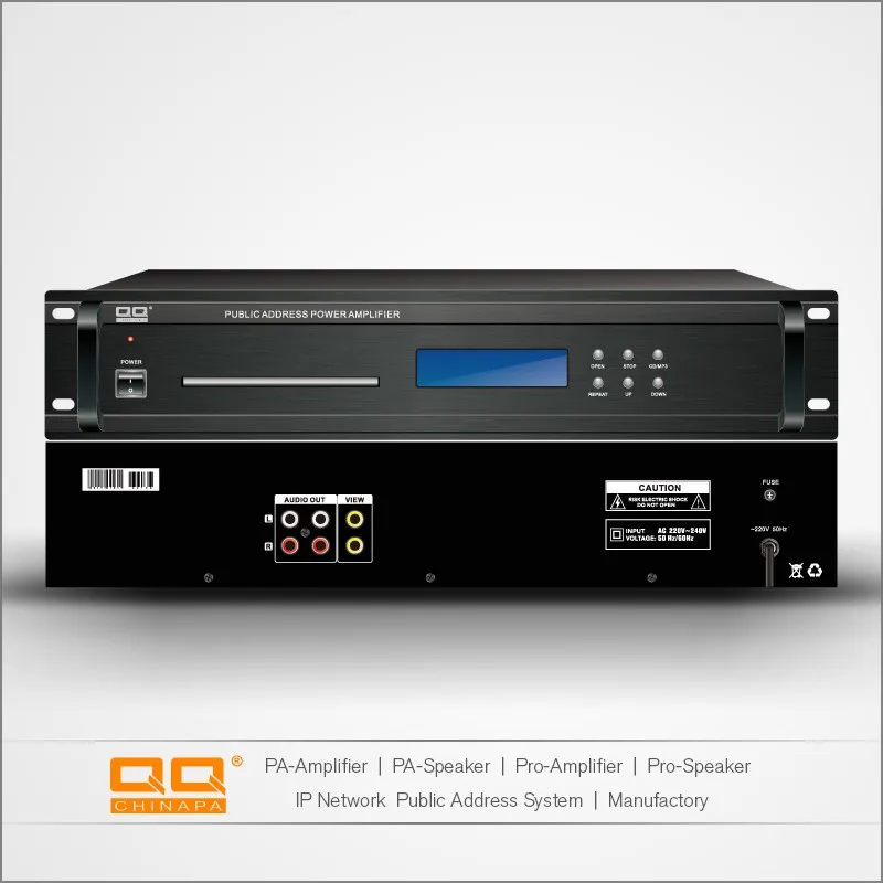 QQCHINAPA LPC-105 PA System DVD VCD CD MP3 Player With USB