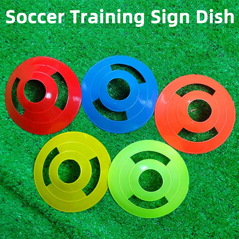 

2/4Pcs Soccer Training Sign Dish Windproof Pressure Resistant Cones Marker Discs Bucket Football Training Sports Accessories