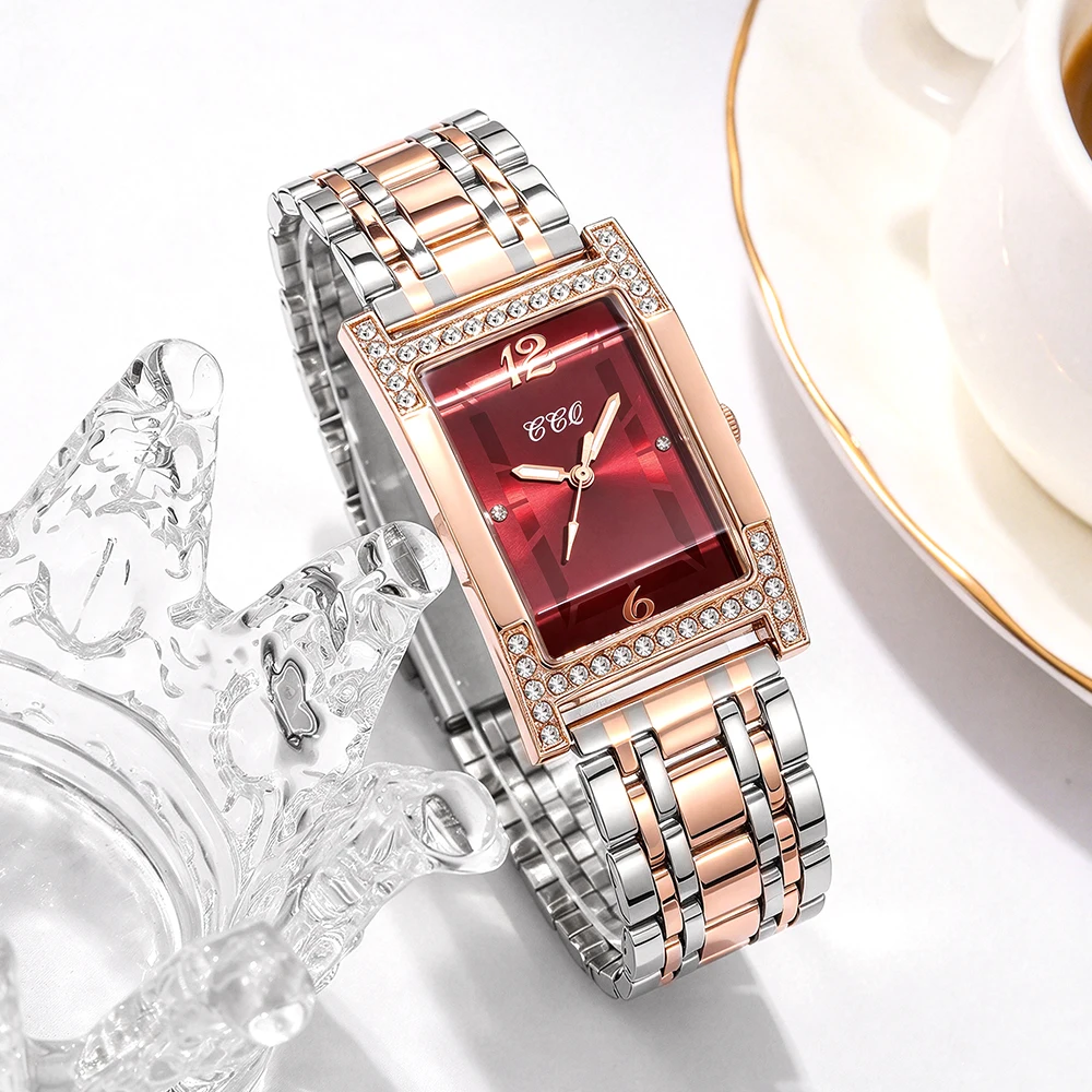 1pc Exquisite, Compact and Versatile Women's Quartz Watch Christmas Valentine's Day Gift Without Gift Box