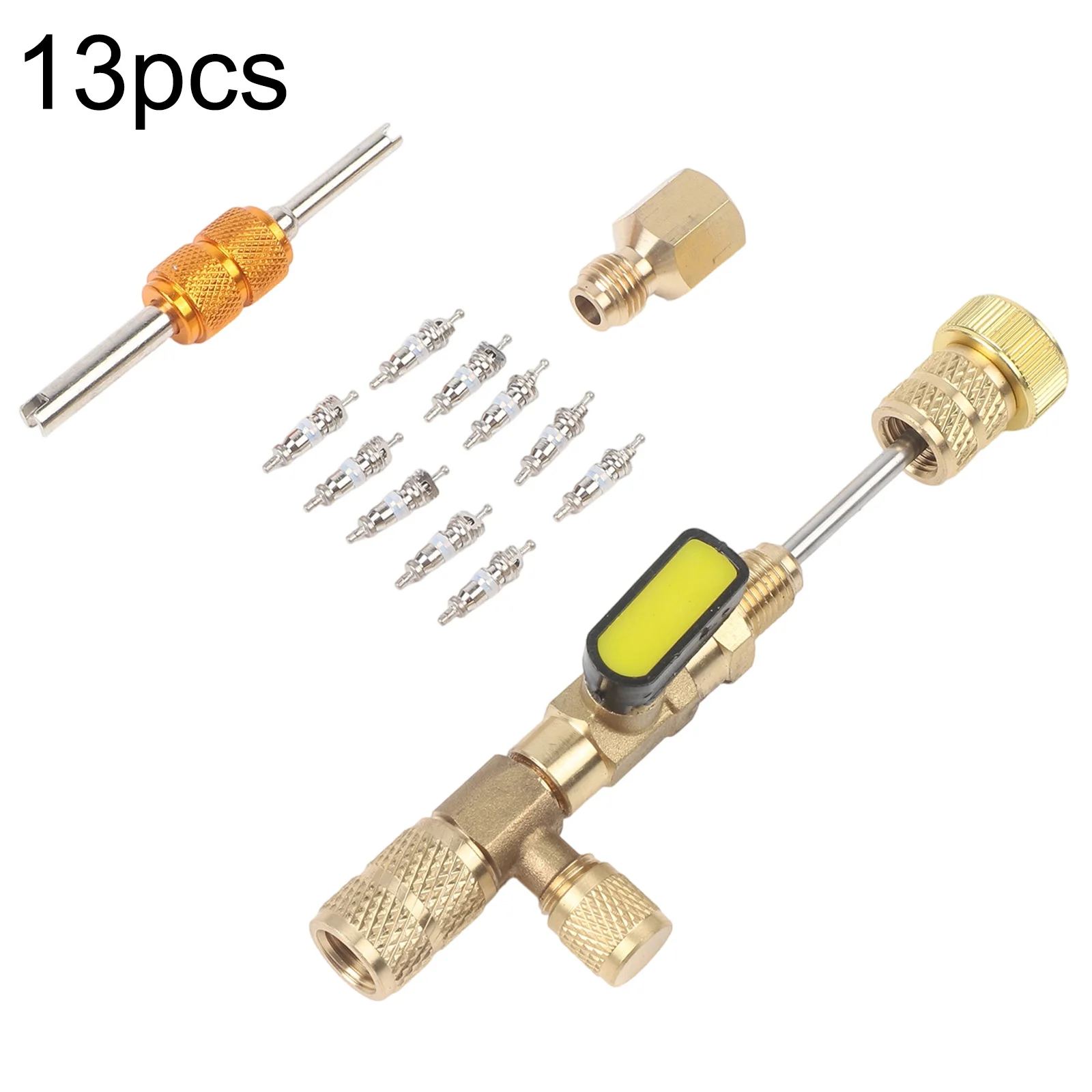 Tools HVAC Tool For Refrigeration Equipment 1/4 And 5/16 Installer Tool Port Adapter For Air Conditioning Systems