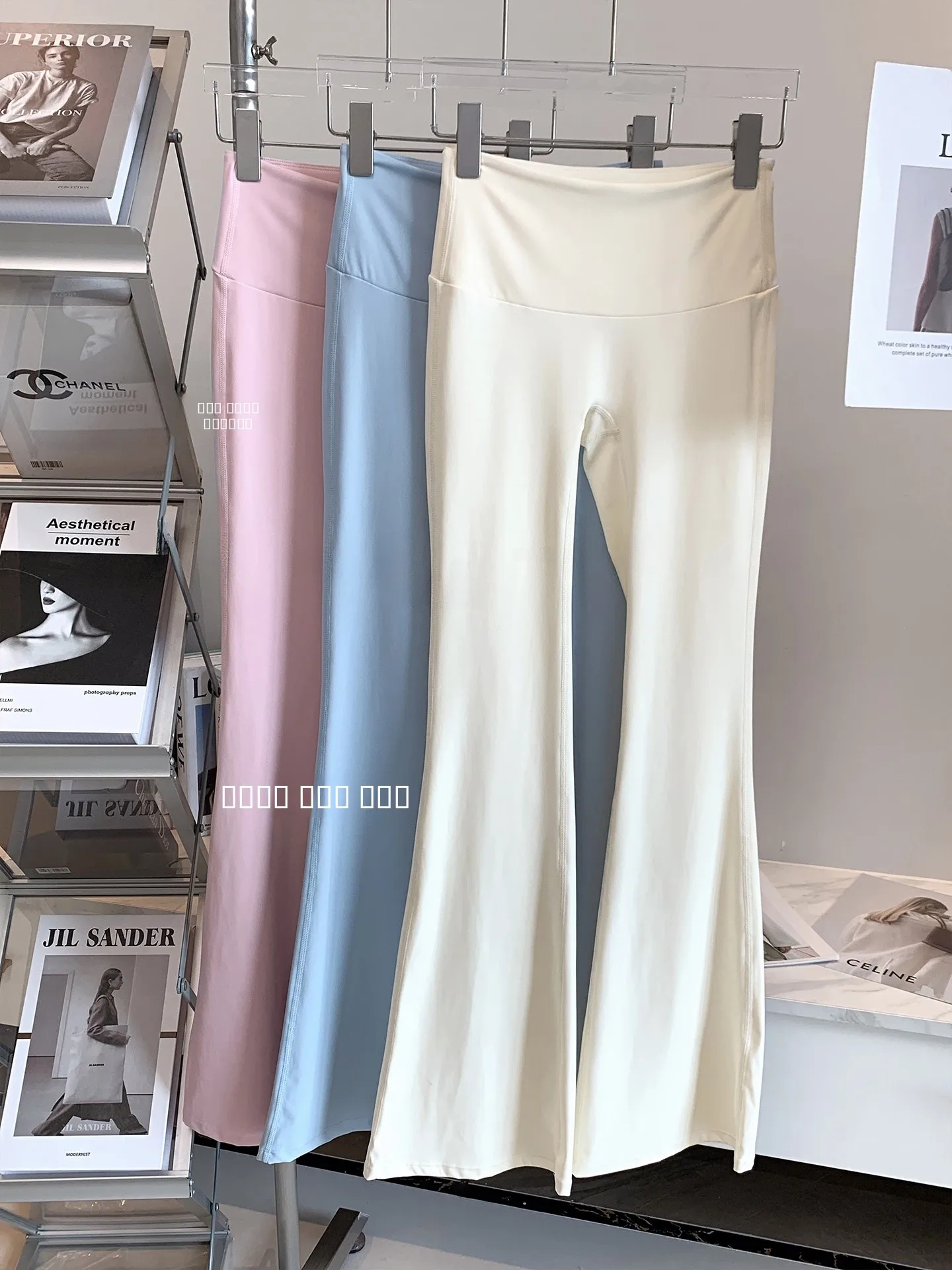 

Женские спортивные брюки для йоги с низкой посадкой, широкими штанинами, эффектом утягивания, подтяжки ягодиц и облегающим кроем