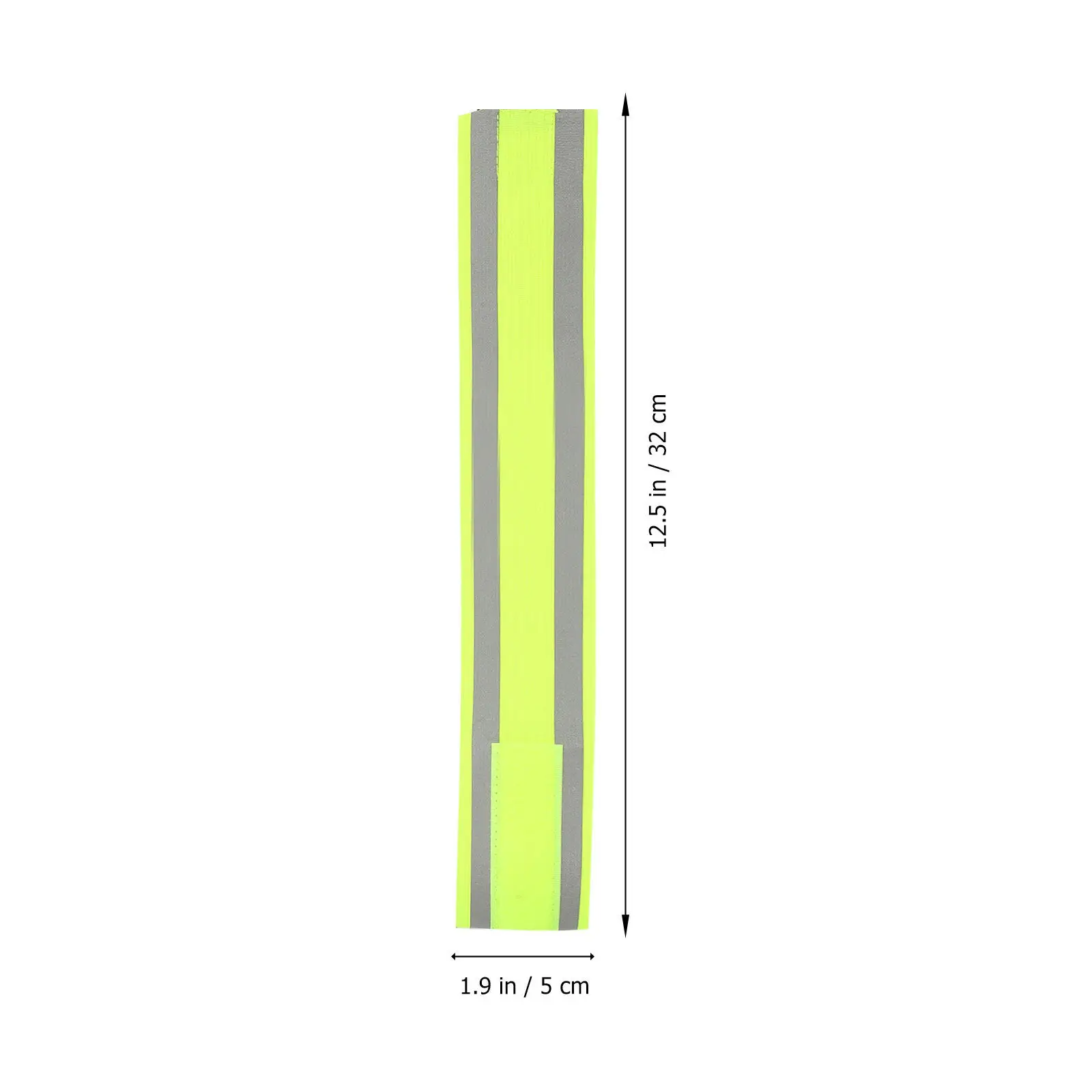 2Pcs Reflective Leg Strap Outdoor Safety Band Adjustable High Visibility Wristband Running Cycling Security Bracelet