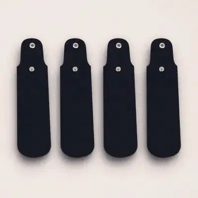 

4pcs 21/Hole Harmonica Protective Faux Storage Bags Shockproof Portable Case For Travel Business Lightweight Holder