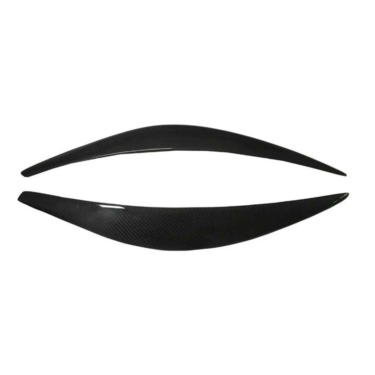 

Real Carbon Fiber Eyelids Eyebrows Lids Headlight Trim Cover for Chevrolet Cruze 2015