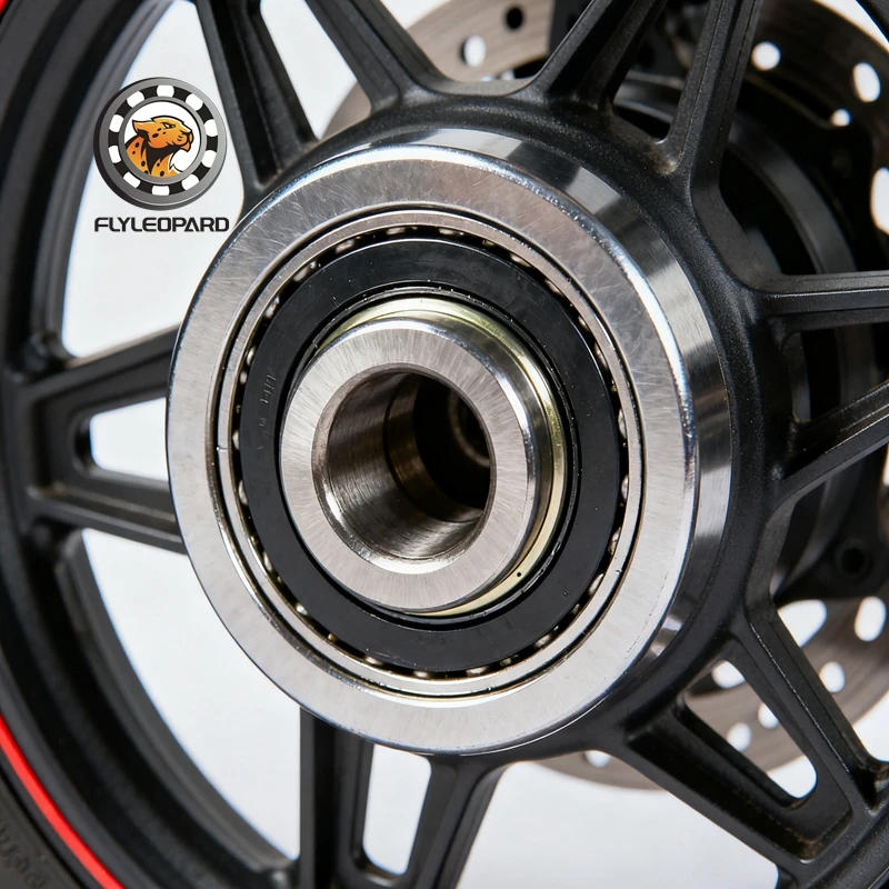 （1PCS）6200RS 10x30x9mm Chrome Steel - Double Rubber Sealed for Electric Bike Scooter Front & Rear Wheel -  Replacement Part