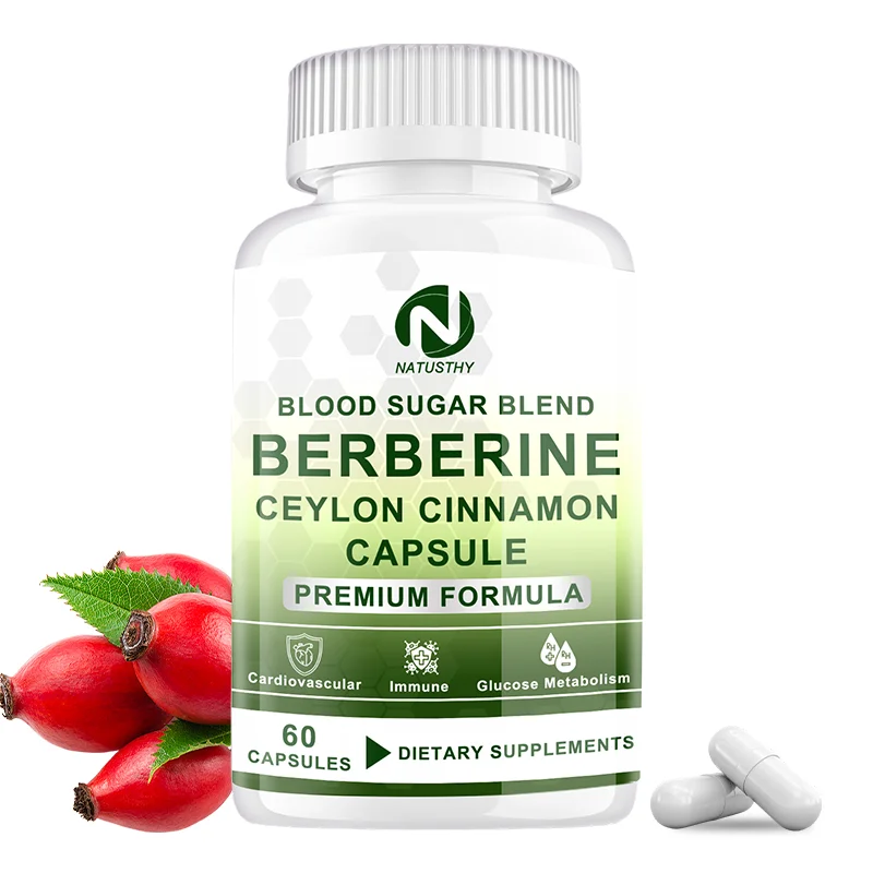 

1500 mg Berberine Capsule - Support Heart Health, Cholesterol, Blood Sugar Maintenance Within Normal Range, Antioxidant Support