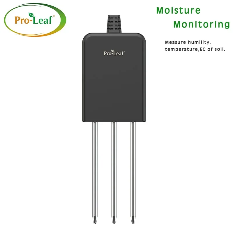 soil meter moisture humidity temperature EC conductivity monitoring soil substrate tester for plant garden greenhouse