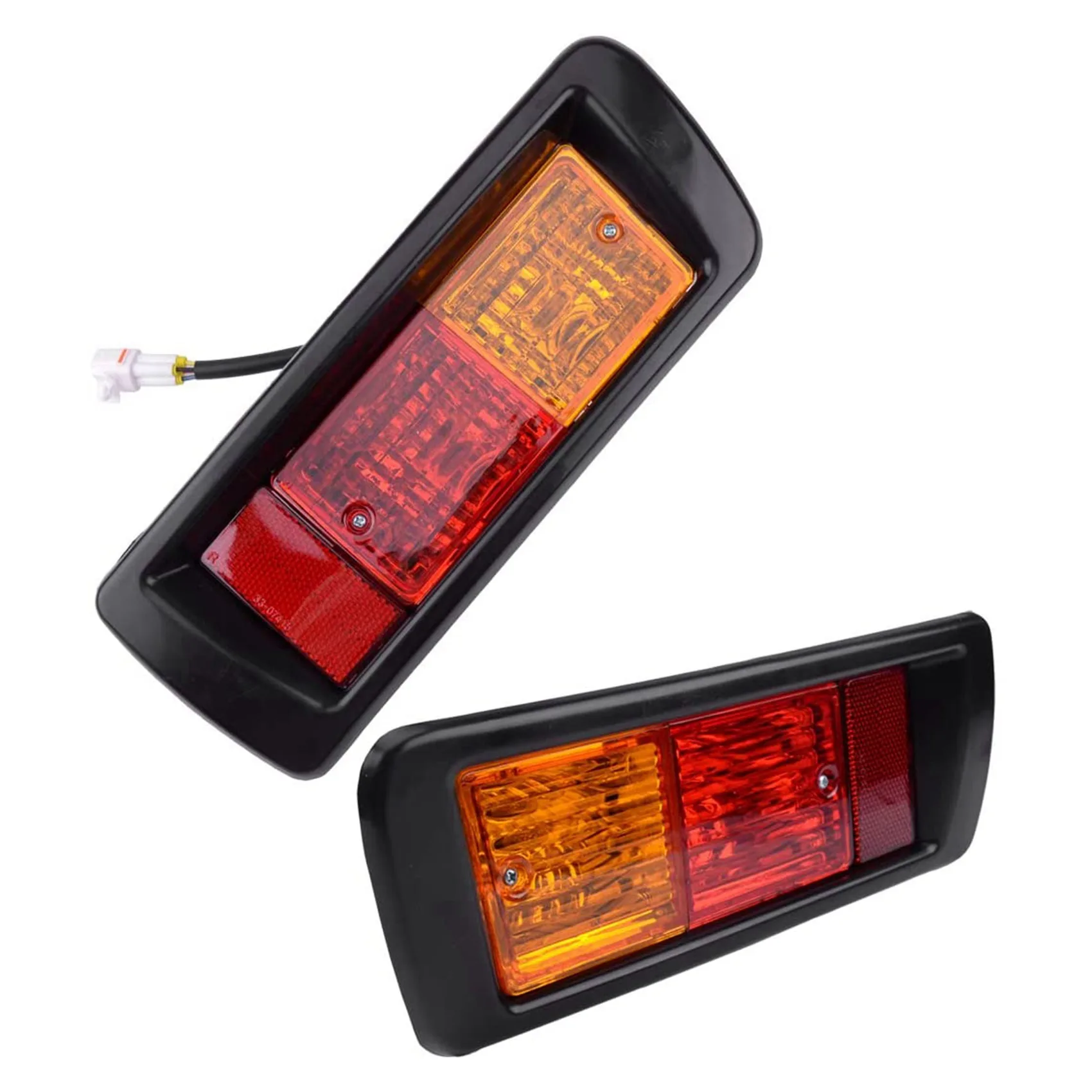 1 Pair Tail Bumper Rear Fog Lights Lamp 81550-60440 81550-60520 Fit for Land Cruiser Prado FJ90/95 1996 -2002