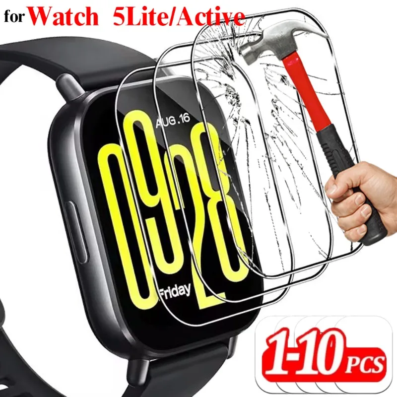 �y�Z�[�����zRedmi Watch 5 Lite �A�N�e�B�u�p�����K���X�X�N���[���v���e�N�^�[10������ HD�A���`�X�N���b�`�t�B���� Mi Redmi Watch5 �A�N�e�B�u�J�o�[�p