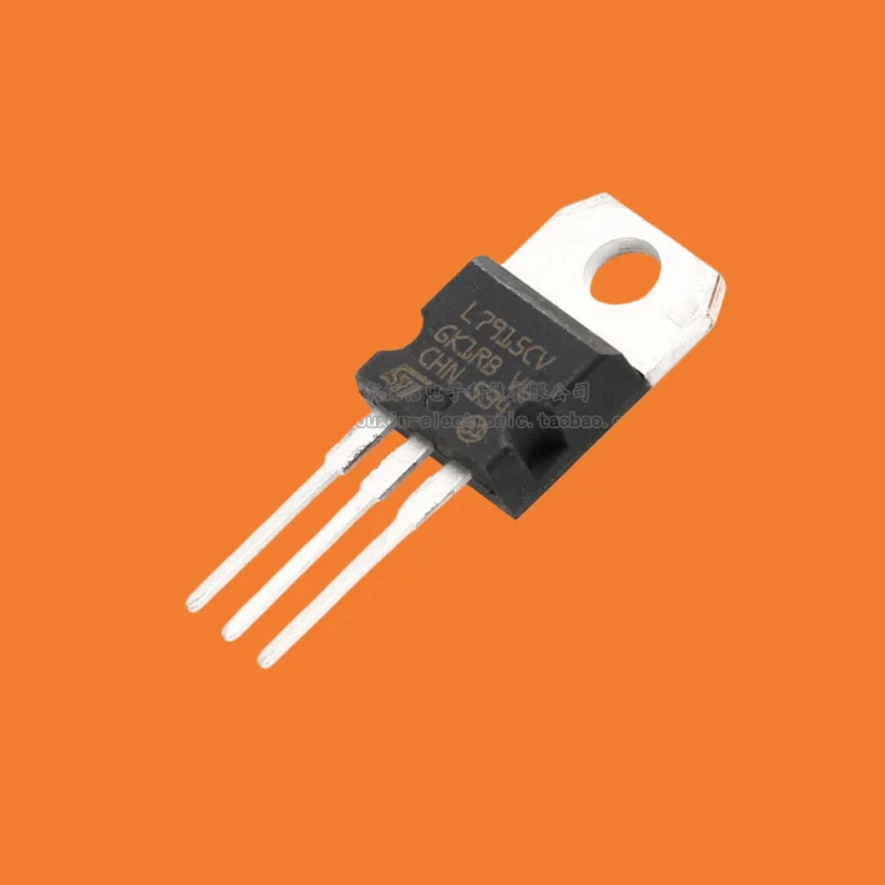 10pcs/Original genuine direct insertion L7915CV-DG TO-220 1.5A/15V three terminal linear voltage regulator circuit chip