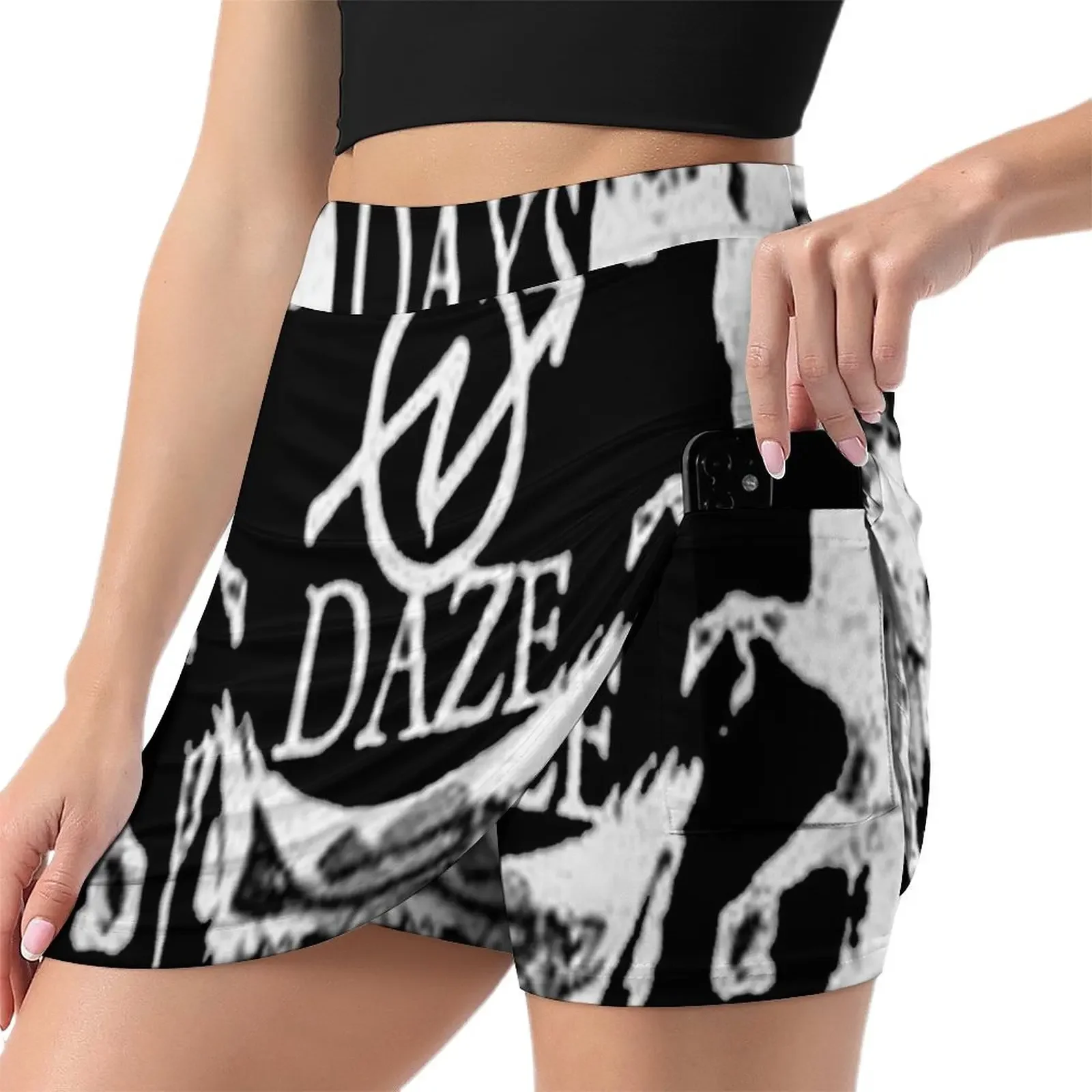 Days N Daze - Folk Punk Mini Skirt new in clothes korean fashion School skirt