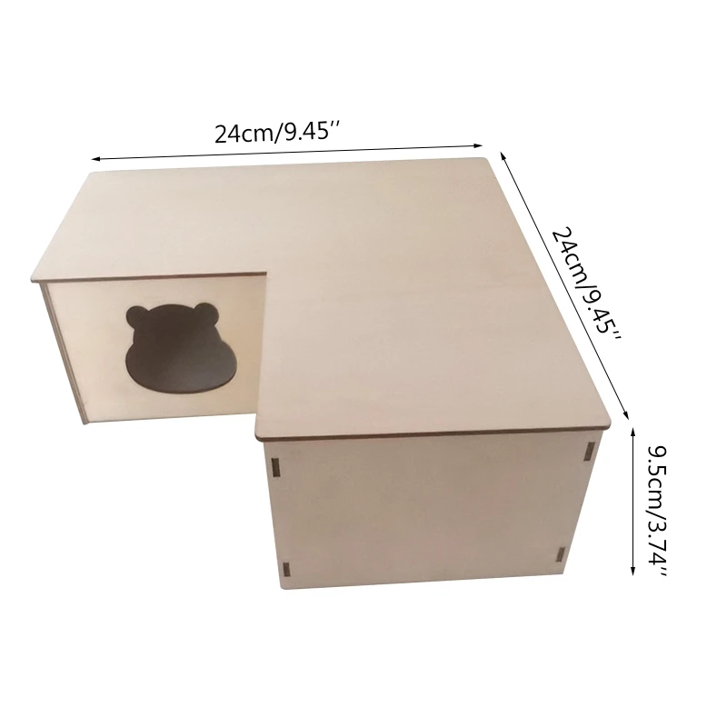 Detachable Roof Hamster Hideout 6