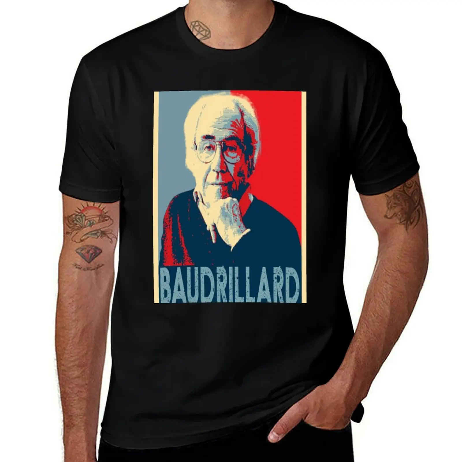 

Jean Baudrillard T-Shirt Louboutins anime figures T-shirts oversize outfits for men