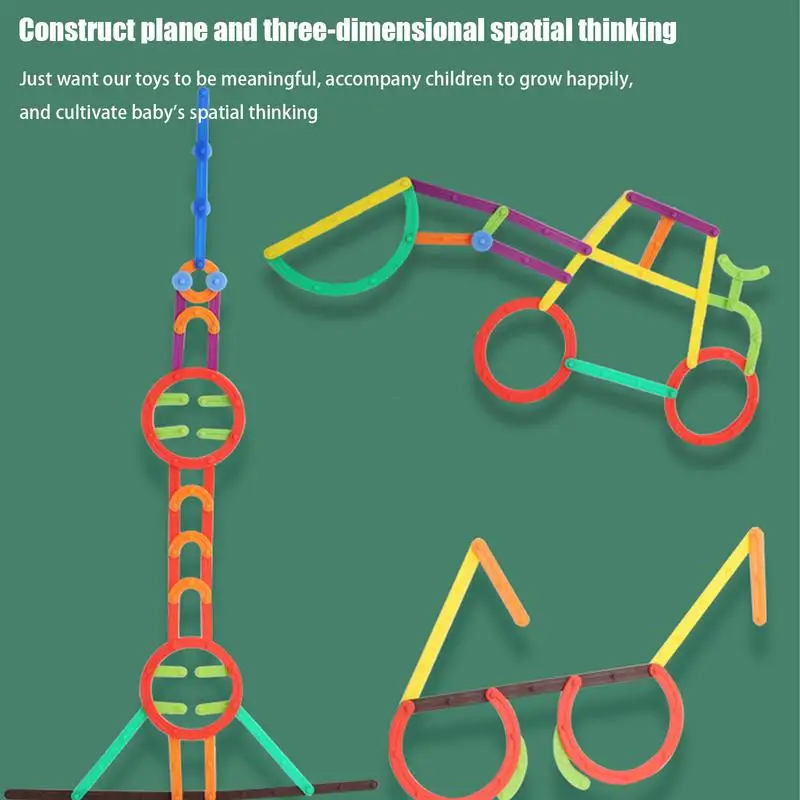 Bouwspeelgoed voor kinderen Creatief constructiespeelgoed Stamspeelgoed Educatieve hulpbronnen Speelgoed Creatief leren speelgoed voor kinderen Bouwsets voor