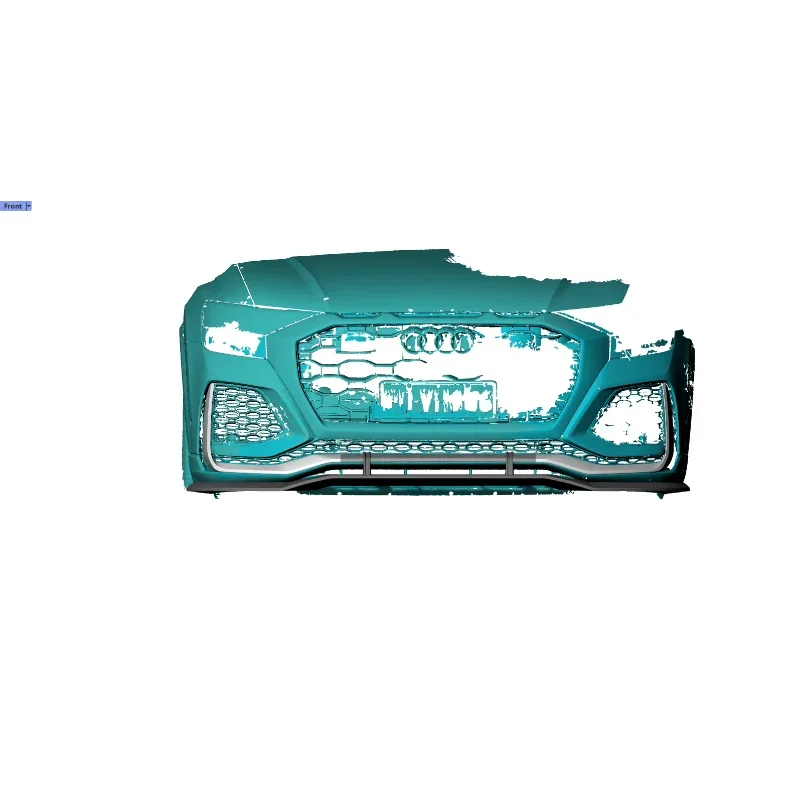 Carbon Fiber Front Bumper Lip For Audi RSQ8 2021