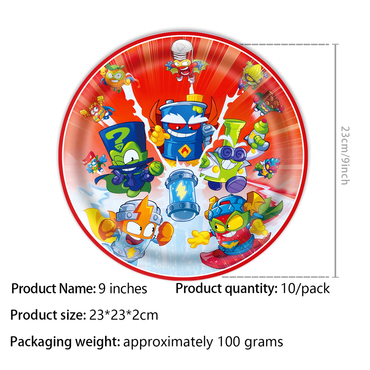 Superthings Geburtstag Party Dekoration Superzings Set Geschirr Tischdecke Banner Kuchen Hintergrund Baby Shower Kid Spiel Party Supplie – Detail 5