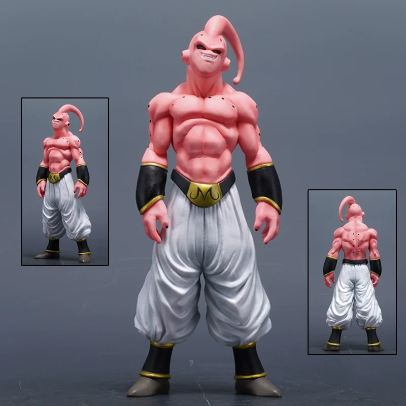 Dragon Ball 27cm Fated Duel Majin Buu Figura de ação totalmente pintada PVC Anime Modelo Brinquedo Estátua requintada Ornamento de mesa Presente para menino
