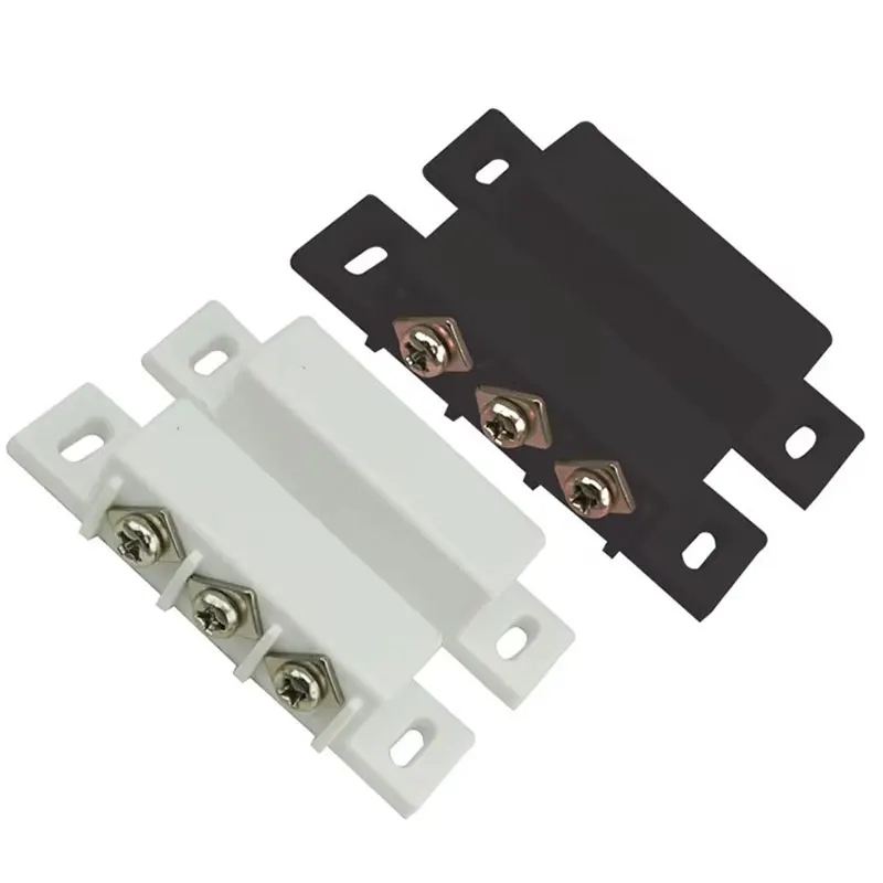 

10pcs Magnetic Reed Switch Magnetic Door Switch/Magnetic Contact Switch Normally Open Closed NC NO Door Alarm Window Security