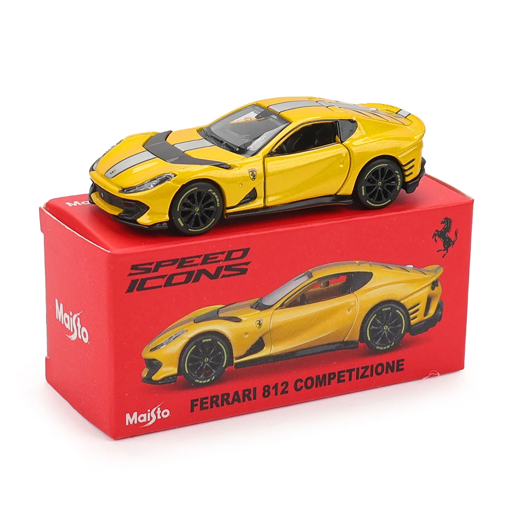 Maisto 1:64 فيراري SF90 SP1 812 DAYTONA SP3 911 GT2 RS الهيكل سبيكة كاملة يموت الصب نموذج سيارة جمع دمى هدايا