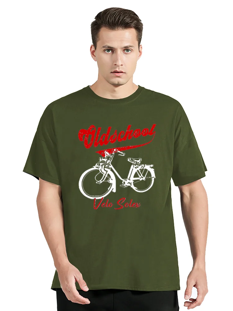 Retro Velo Solex Bike Modal Grafik Fitness T-shirt Baumwolle Tops Tees männer Kleidung Übergroßen Unisex T-shirt Streetwear T-shirt
