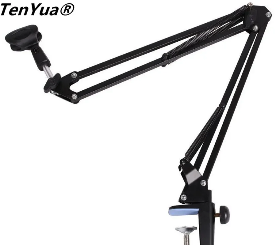 Shock Mount Metal Base Microphone Stand Microphone Stand Desktop Universal Cantilever Support NB-35