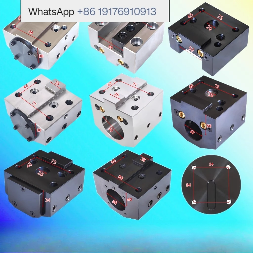 

Numerical control tool holder inclined rail turret boring tool holder inner water outlet