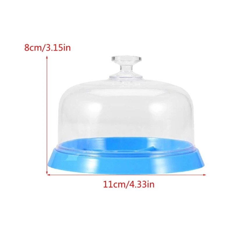 Watch Movement Dust Cover Moistureproof Watch Part Storage Box Small Part Crafts Jewelry Watch Fitting Anti Dust Tray