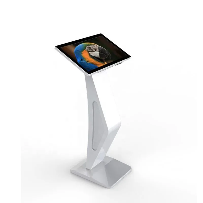 21.5 Inch Interactive LCD Display Monitor Touch Screen K/S/T Shaped Kiosk Information Kiosk Help Desk Kiosk Bank