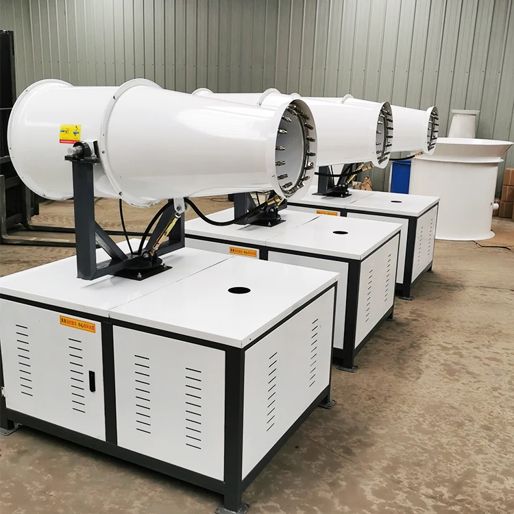 

Agriculture 30m 50m 80m 120 Meters High Pressure Water Mist Cannon Dust Suppression Fog Cannon Machine