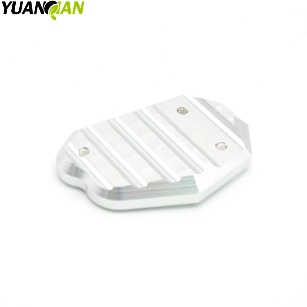 جديد قطع الغيار للدرجة النارية مسنده القدم الجانب حامل تكبير تمديد وسادة دعم لوحة لكاواساكي Z 800 Z800 ER6 ER-6 2013-2015