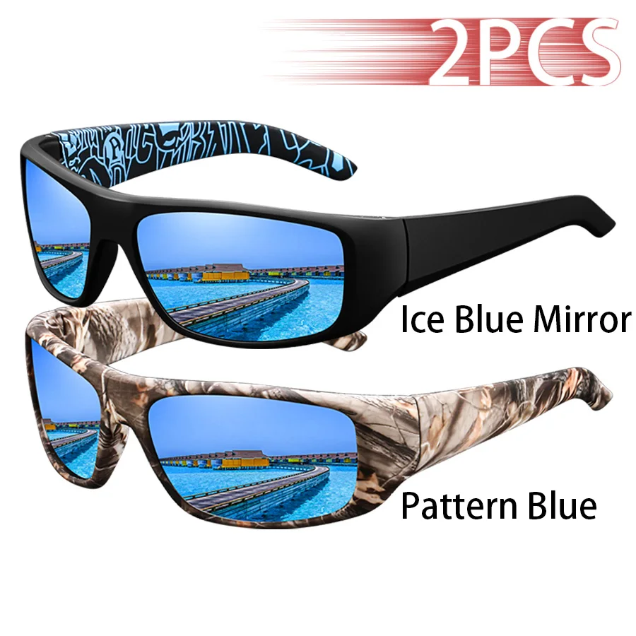 Modische Vintage-Sonnenbrille mit klassischem Muster für Autofahren, Angeln, Sport, Unisex-Laufbrille, Bergsteiger-Sportsonnenbrille – Detail 20