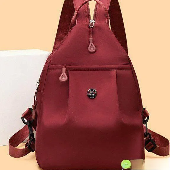 

Oxford Cloth Casual Unisex Backpack Simple Fashionable Ladies Chest Bag 2026 New Style Soft Luggage Internal Structure