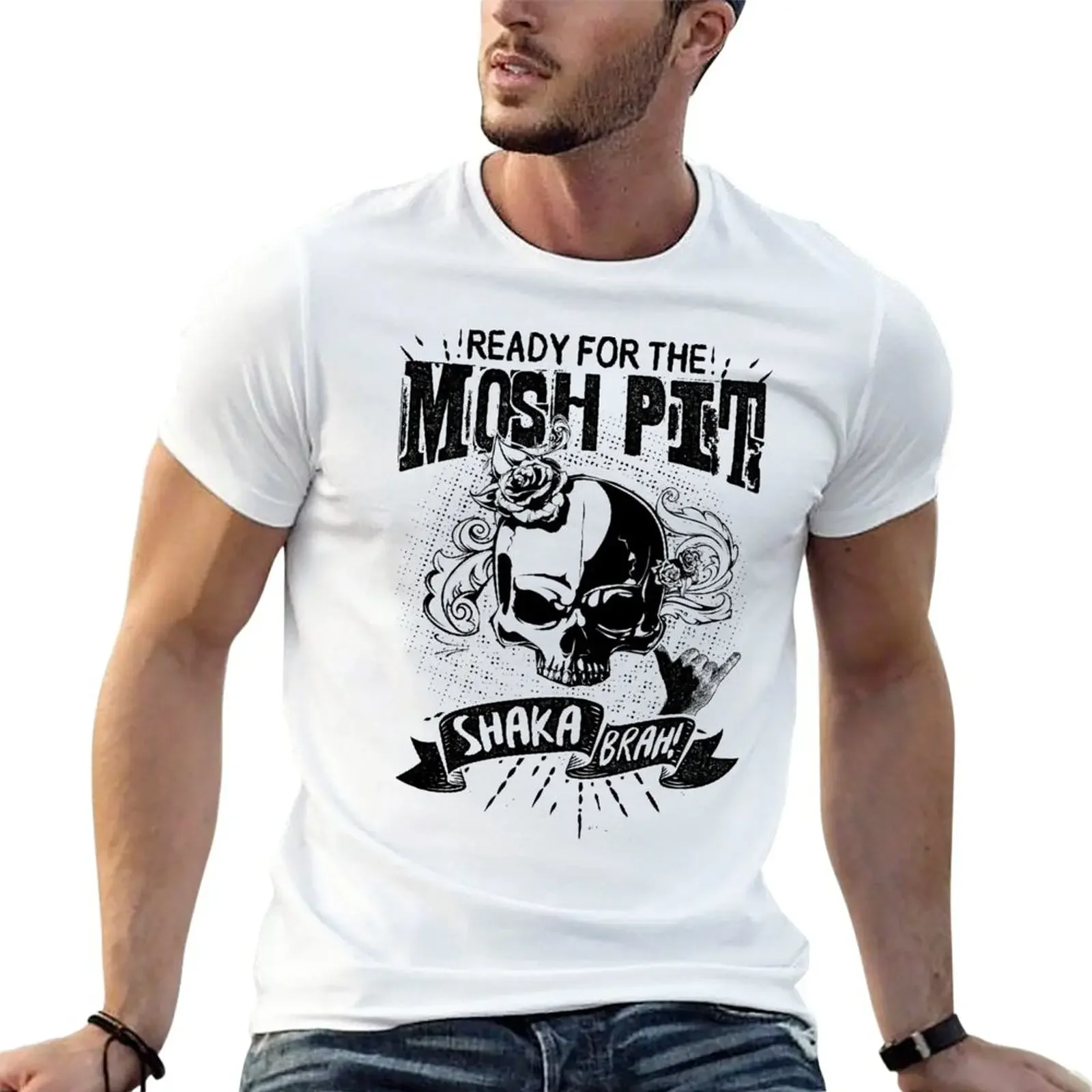 

LIFE IS STRANGE | Ready for the mosh pit, shaka brah! LIMITED EDITION T-Shirt summer clothes summer tops mens tall t shirts