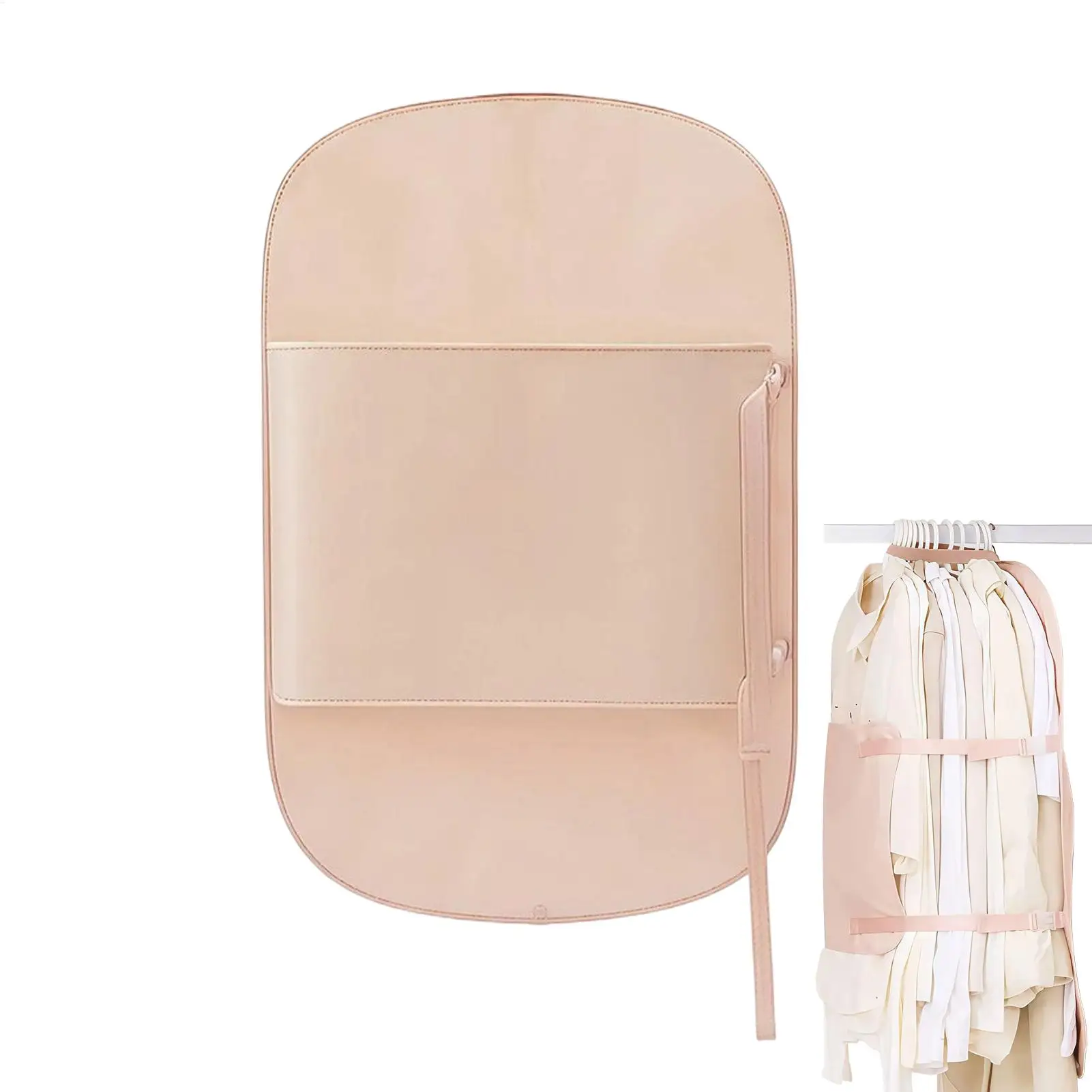 Down Jacket Compressed Dust Cover Clothes Compression Hanging Bag Household Visible Clothes Storage Bag Wardrobe Organizer