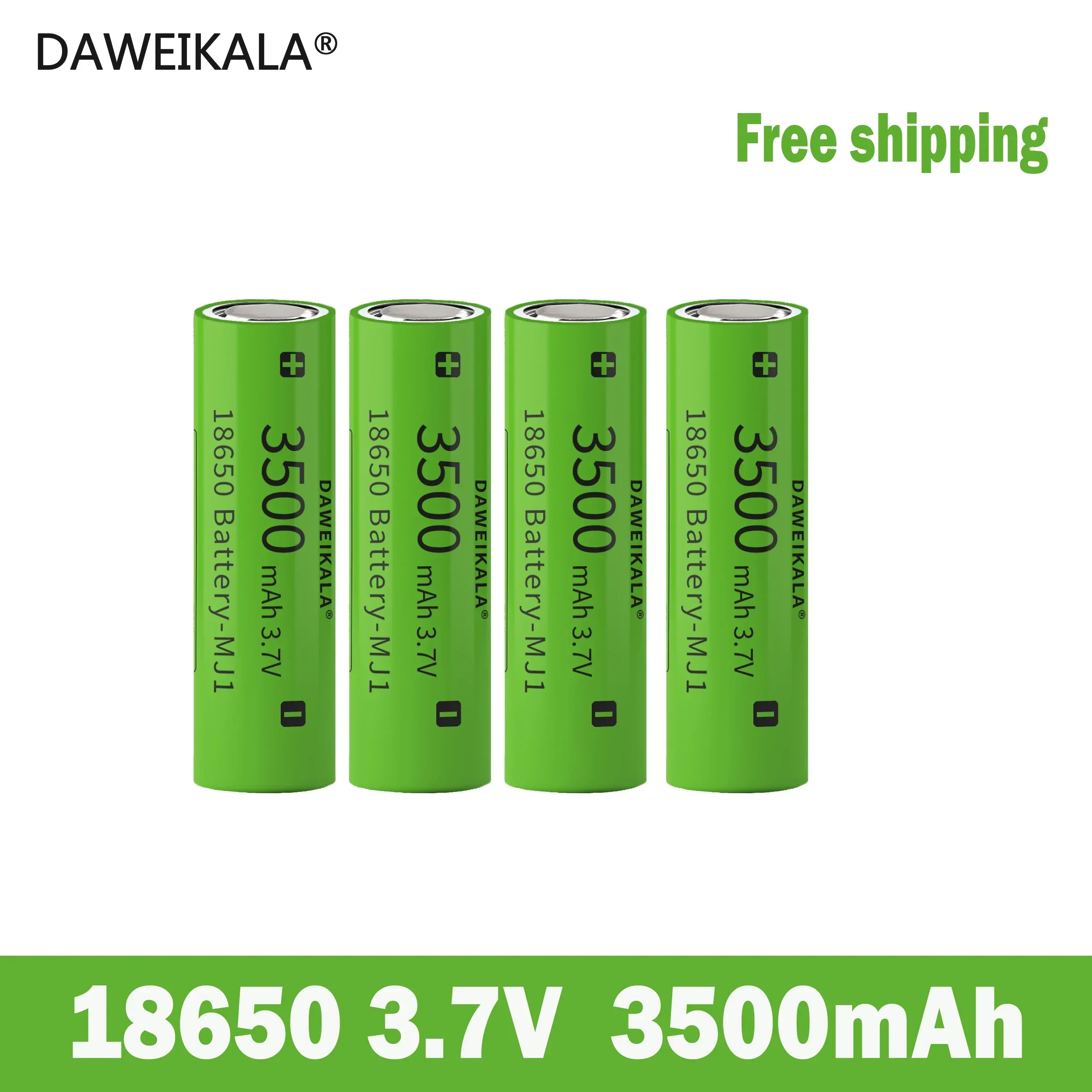 Replace MJ1 35E HG2 with a brand new A product 18650 3.7 V 3400mAh 10A discharge lithium-ion battery suitable for battery packs