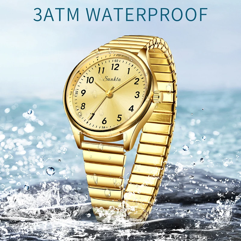 LIGE Top Brand Watch Women Sunkta Elegant Luxury Quartz Wristwatches Waterproof Stainless Casual Ladies Watch Reloj Mujer Gifts