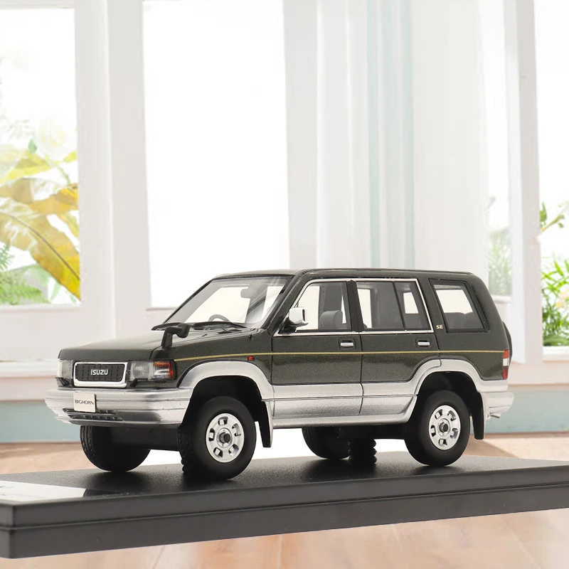 Hi-Story Brand Diecast Car Model 1:43 Scale BIGHORN 1993 Resin Car Model Vehicles High Simulation Car Toys Model Collection