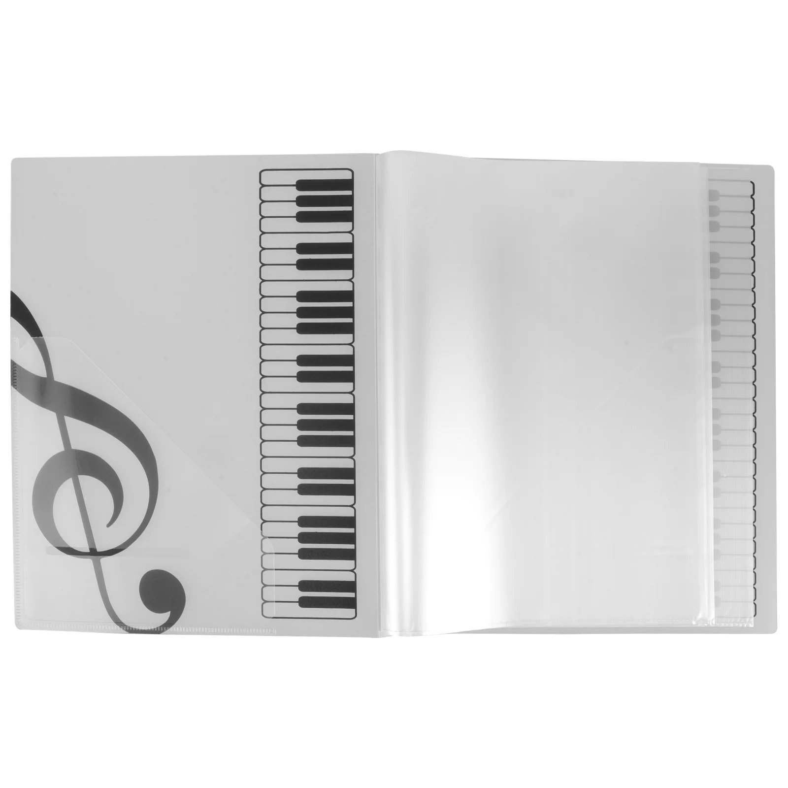 

Sheet Music Clip Choir Folder Flip Folio Marching Holder Folders Binder Sleeve Storage