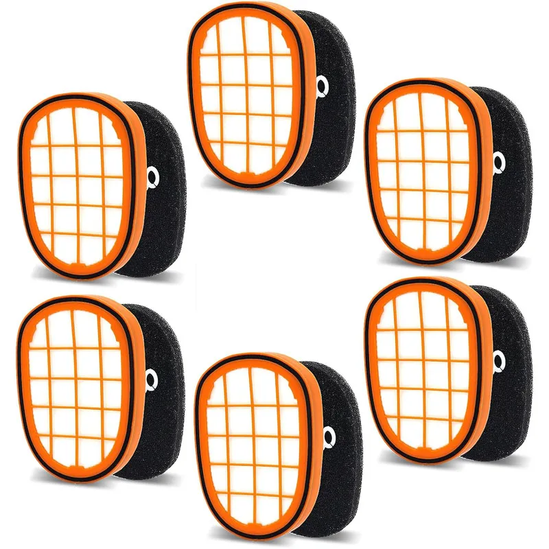 

6 x Filter for Philips SpeedPro Max FC5005/01 Vacuum Cleaner Replacement Filter for Philips FC6812 FC6813 FC6822 FC6823 FC6826