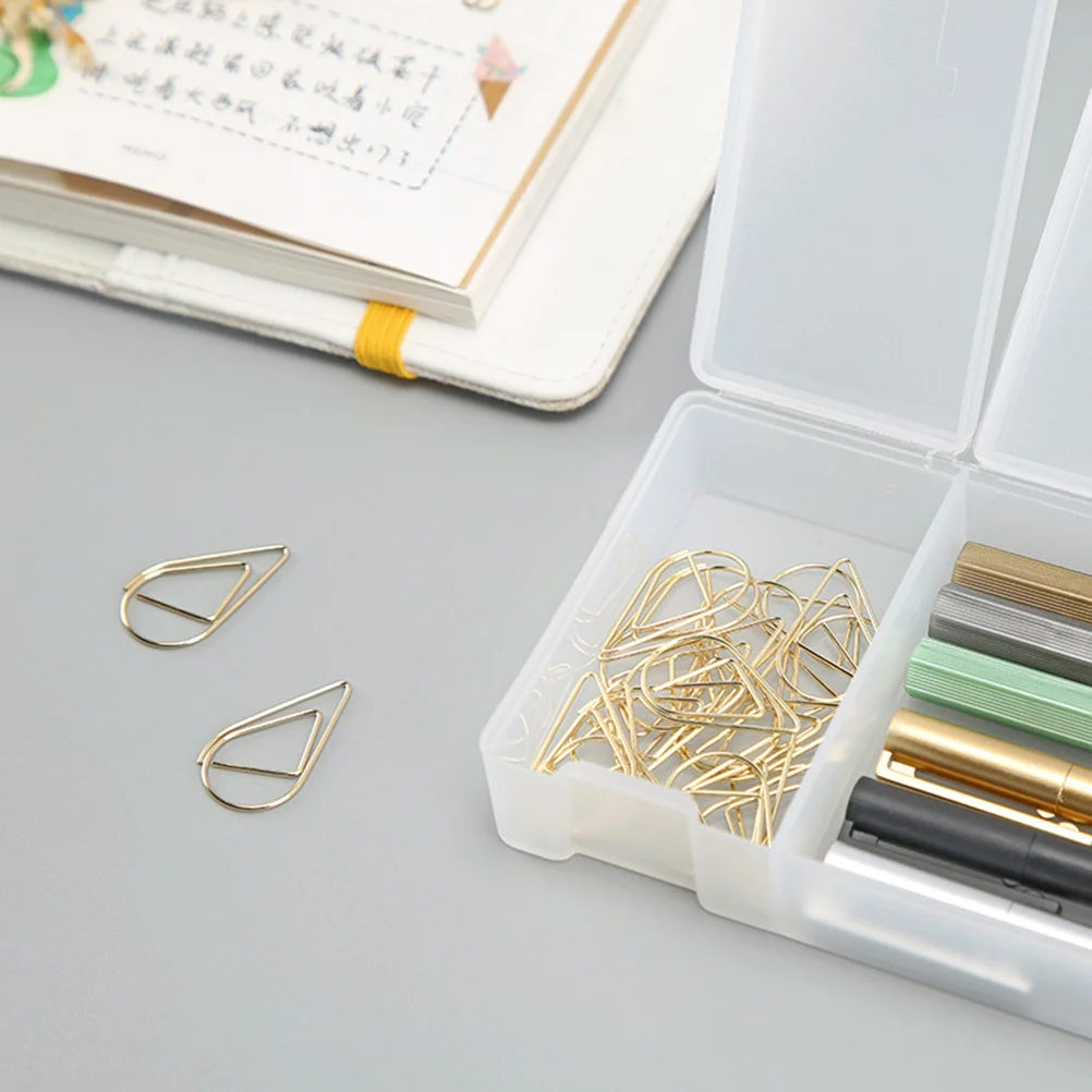 

21x7x25cm White Large Translucent Plastic Pencil Case Durable Sleek Edges Tidy Organizer for School Office Use