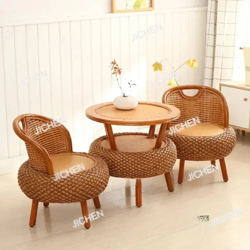 Jc Bamboo Rattan Ch… - image