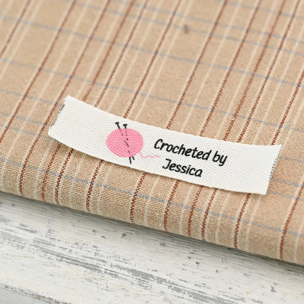 Custom Twill Tags for Clothes, Custom Labels, Handmade Labels, Sewing Accessories, Xw5530, 15x60mm