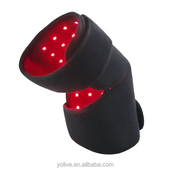 Brand new 12V patented LED red light therapy timed home equipment wrap anti-sweat knee joint phototherapy treatment belt