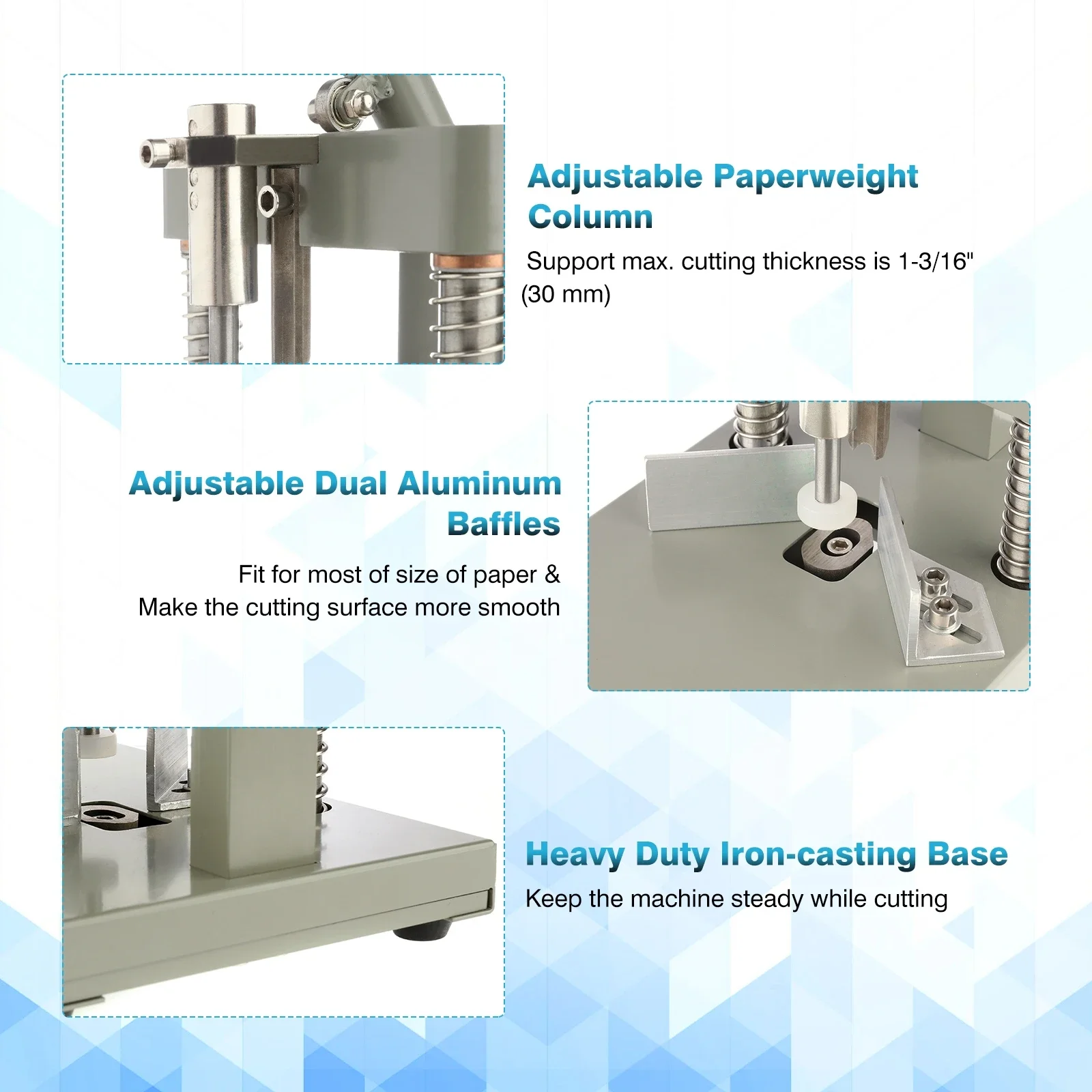 Manual Corner Rounder Die Cutter With Paper-Pressing Device Corner Rounder Cutter Machine For Printing Packaging Industry