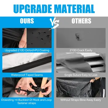 Venkovní zahradní kryty na lehátka, ochranný kryt na lehátko, venkovní křeslo, křeslo, nábytek, vodotěsný kryt 10 nejlepší prodej kryty na lehátka - №2