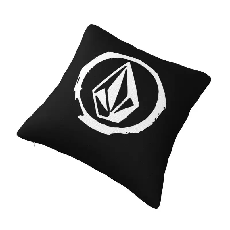 Custom Volcoms Skate Cushion Cover Diamond Stone Velvet Modern Pillow Case